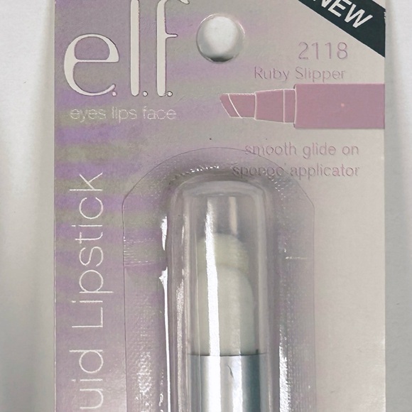 ELF Luscious Liquid Lipstick Ruby Slipper Discontinued NEW - Picture 7 of 7